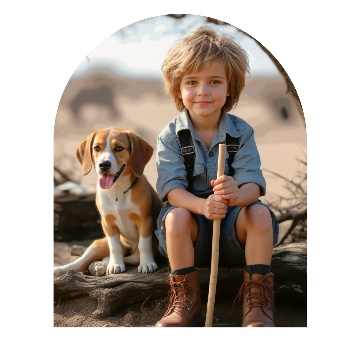 Little Lads & Pup 1